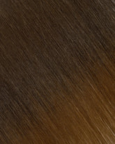 Mochachino Brown/Chestnut Brown (O#1C/6) Flat-Tip Hair Extension (50g-70g)