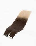 Dark Brown/Creamy Blonde (O#2/24) Tape-In Extension (30g-70g)