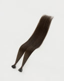 Dark Brown (#2) Flat-Tip Hair Extension (50g-70g)