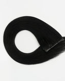 Jet Black (#1) Genius Weft (50g-70g)