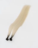 Mocha Brown/ White Blonde (R#3C/80) Flat-Tip Hair Extension (50g-70g)