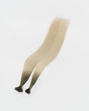 Walnut Brown/Ash Blonde (R#3/60) Flat-Tip Hair Extension (50g-70g)