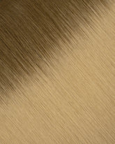 Brown Blonde (R#8/12) Flat-Tip Hair Extension (50g-70g)