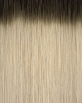 Espresso Brown/Sandy Blonde (R#2C/SILVER) Flat Hair Extension (50g-70g)