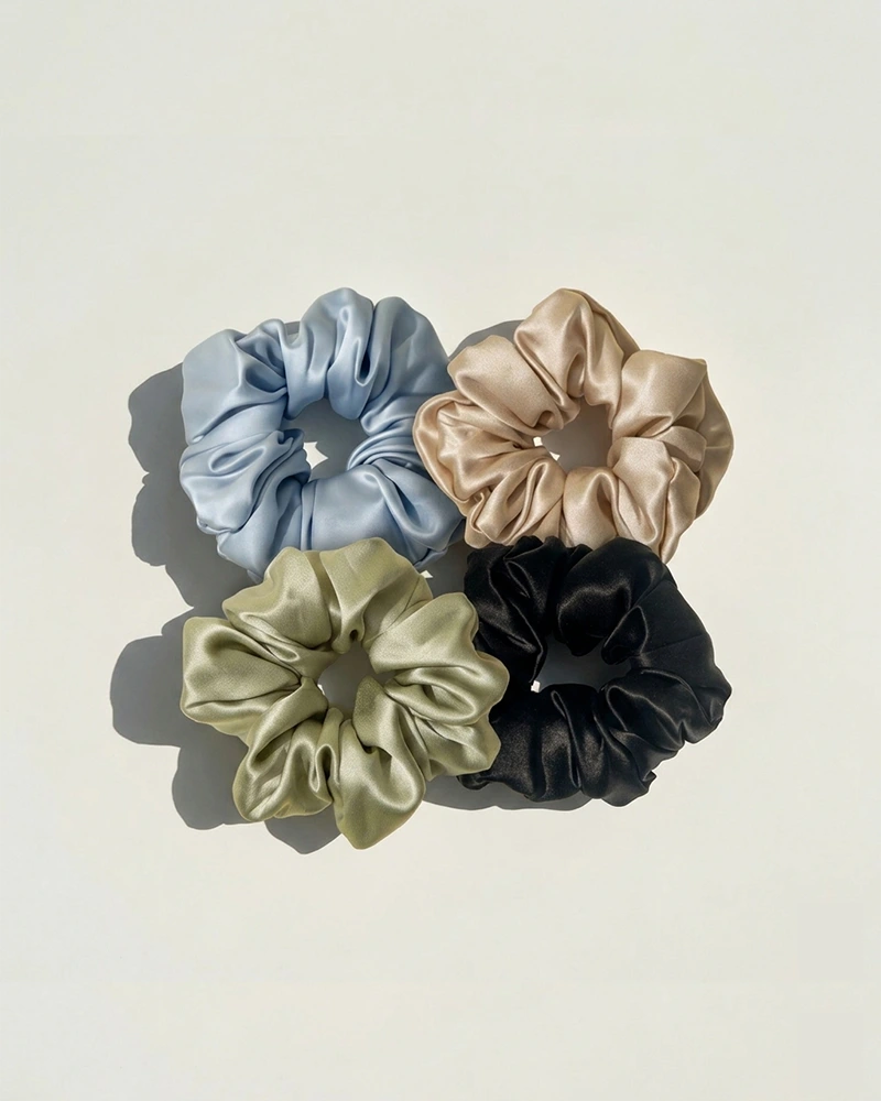 100% Mulberry Silk Scrunchie