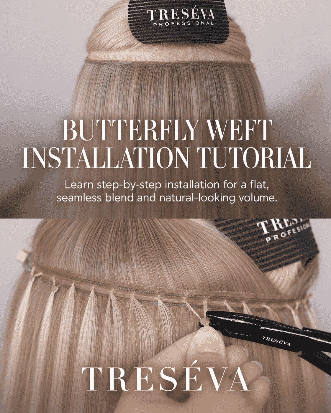Butterfly Weft Hair Extension Online Masterclass