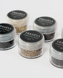 Aluminum Bead Variety Stack Silicone-Lined 3mm x 2mm x 2mm (1000 pieces)