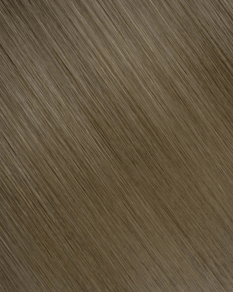 Cool Mochachino Brown/White Blonde (B#1CC/80) Flat-Tip Hair Extension (50g-70g)