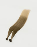 Ash Brown/Ash Blonde (B#8/60) Flat-Tip Hair Extension (50g-70g)