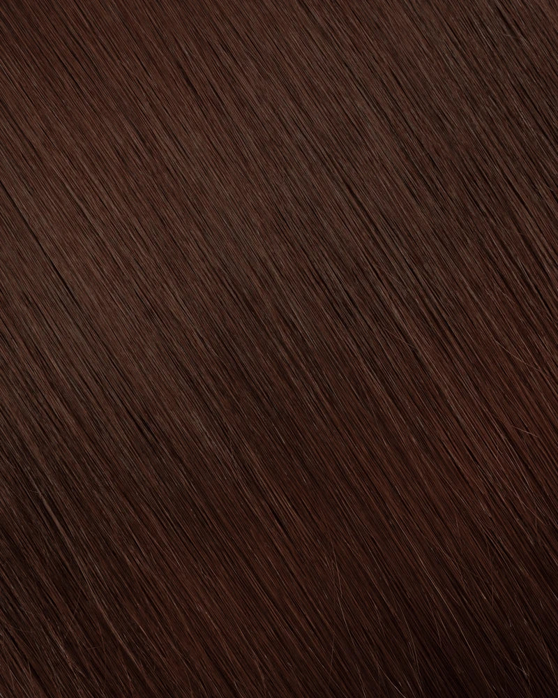Chocolate Brown Clip In Hair Extensions (140g)