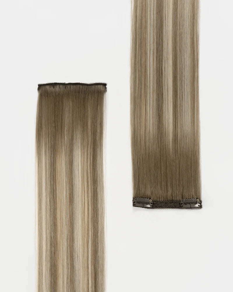 Pearl Blonde Clip In Hair Extensions (140g)