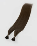 Mocha Brown (#3C) Flat-Tip Hair Extension (50g-70g)