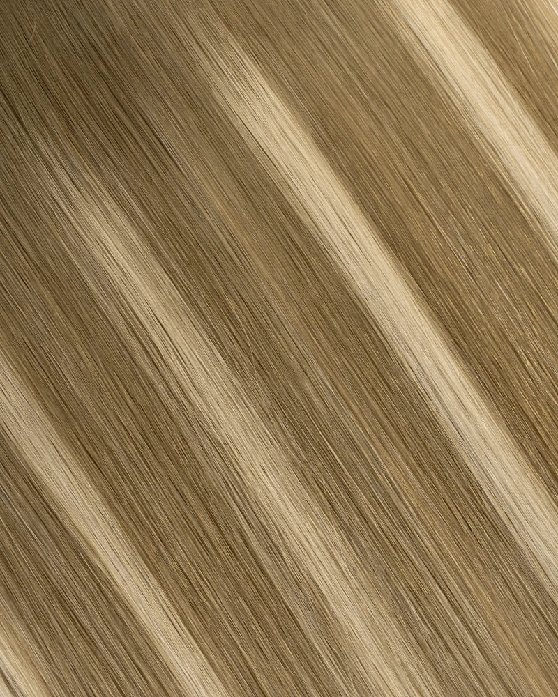 Vanilla Latte (HB#8/8/60) Flat-Tip Hair Extension (50g-70g)