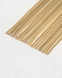 Golden Amber Blonde (H#18/6) Flat-Tip Hair Extension (50g-70g)