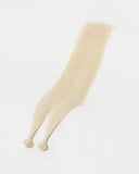 White Blonde (#80) Flat-Tip Hair Extension (50g-70g)