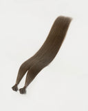 Walnut Brown (#3) Flat-Tip Hair Extension (50g-70g)