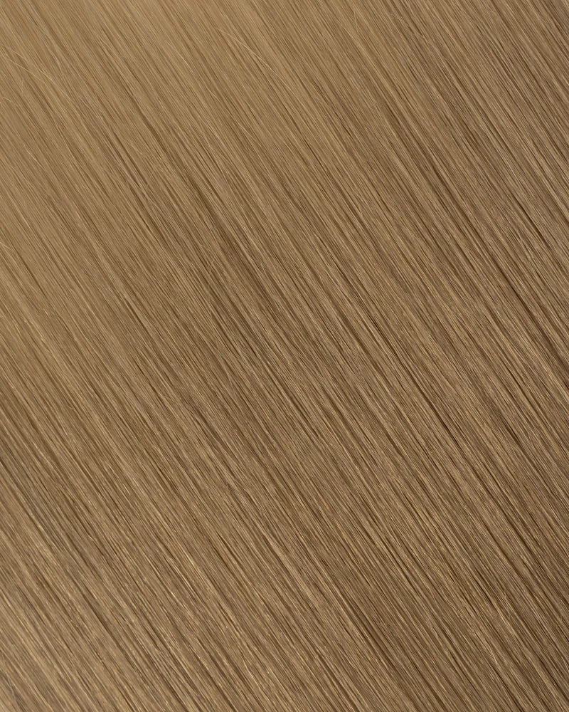 Amber Brown (O#28) Flat-Tip Hair Extension (50g-70g)