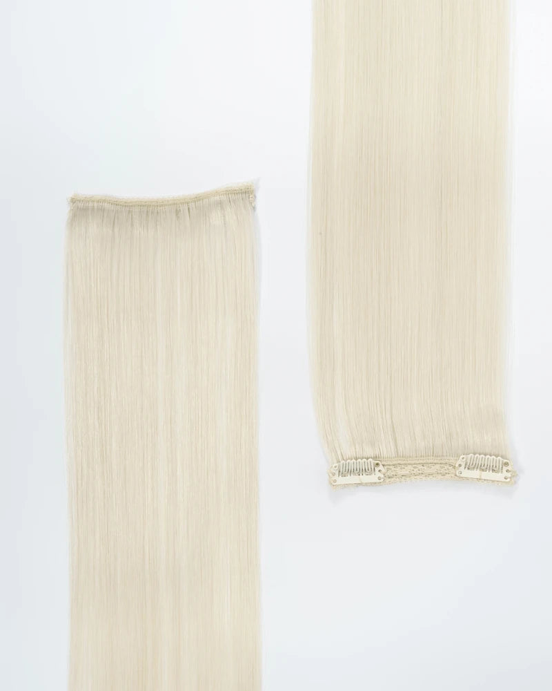 Platinum Blonde Clip In Hair Extensions (140g)