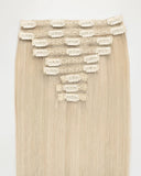 Dimensional Cream Blonde Clip In Hair Extensions (140g)