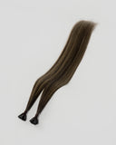 Chocolate Almond Crunch (P#1C/18/46) Flat-Tip Hair Extension (50g-70g)