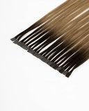 Mochachino Brown/Caramel Blonde (R#1C/18/46) Flat-Tip Hair Extension (50g-70g)