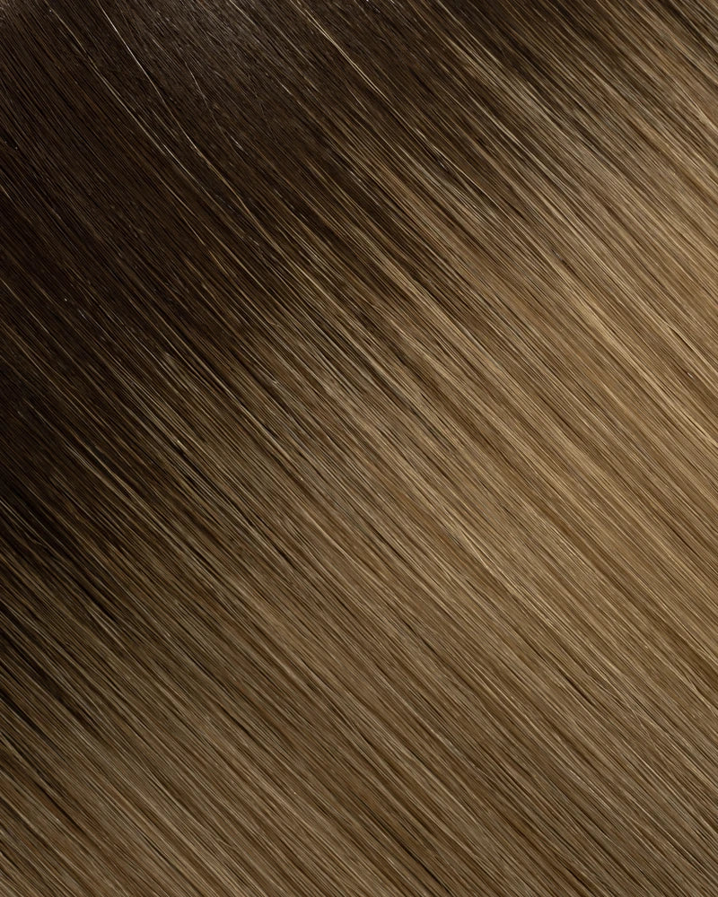 Mochachino Brown/Caramel Blonde (R#1C/18/46) Genius Weft (50g)