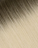 Mocha Brown/ White Blonde (R#3C/80) Flat-Tip Hair Extension (50g-70g)