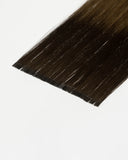 Dark Brown/Chestnut Brown (B#2/6) Flat-Tip Hair Extension (50g-70g)