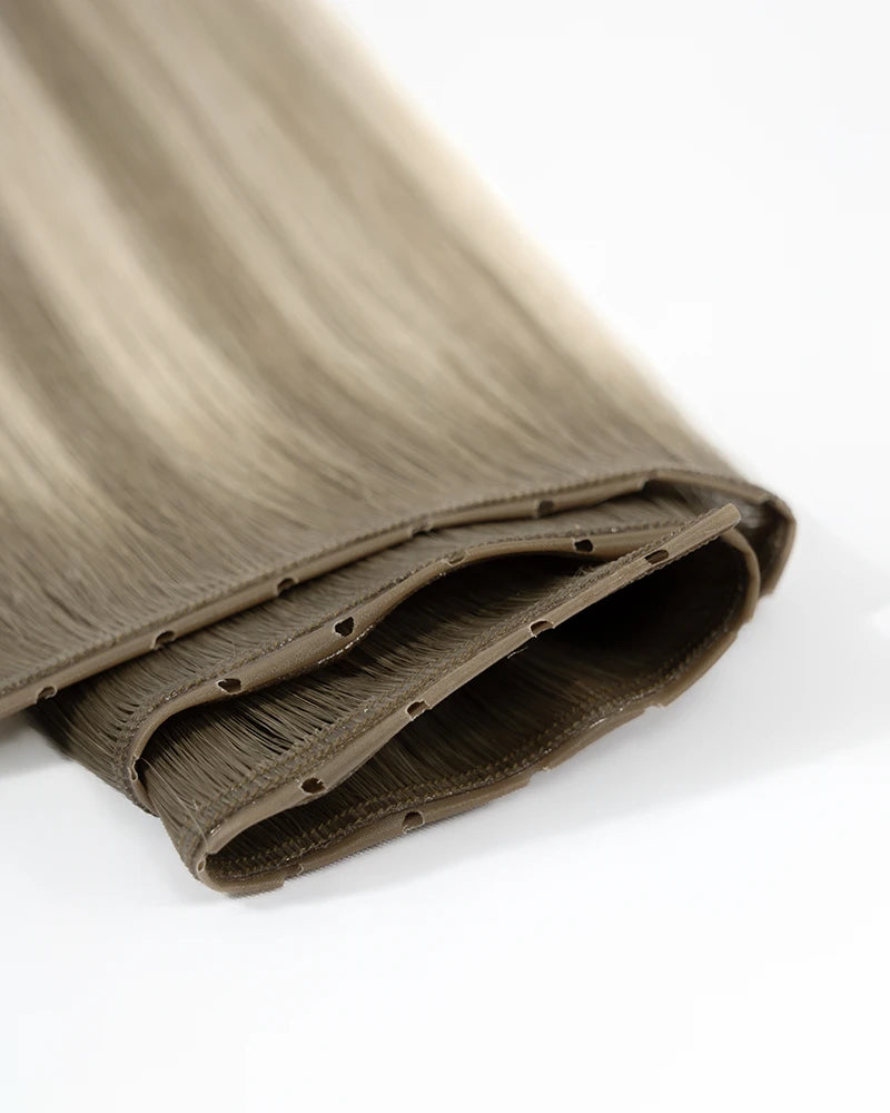 Chestnut Brown/Misty Blonde (HB#6/650) Butterfly Weft (50g)