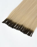 Creamy Blonde Balayage (#3/Silver) Flat Hair Extension (50g-70g)